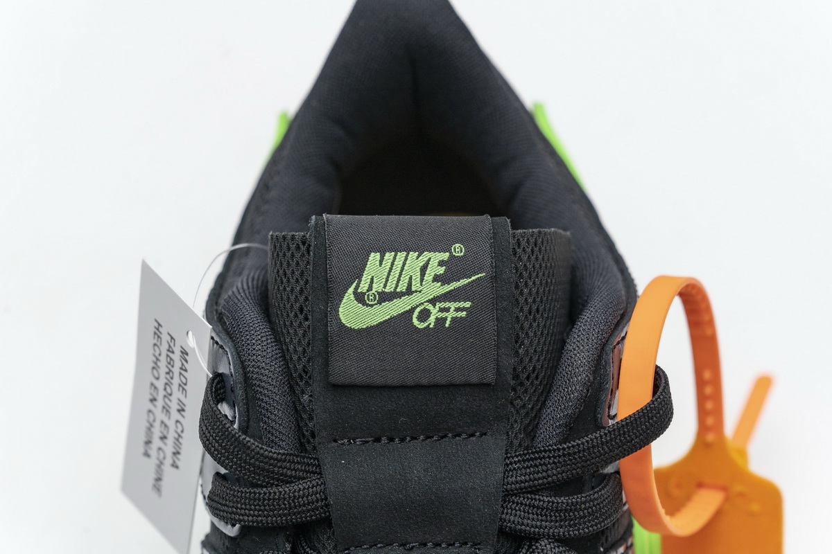 Cu6015 001 Off White X Nike Air Rubber Dunk Green Strike 23 - www.kickbulk.co